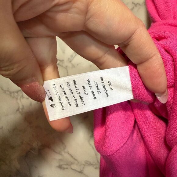 NEW Naked Wardrobe Sleeveless Minidress Pink Size L - Picture 6 of 9